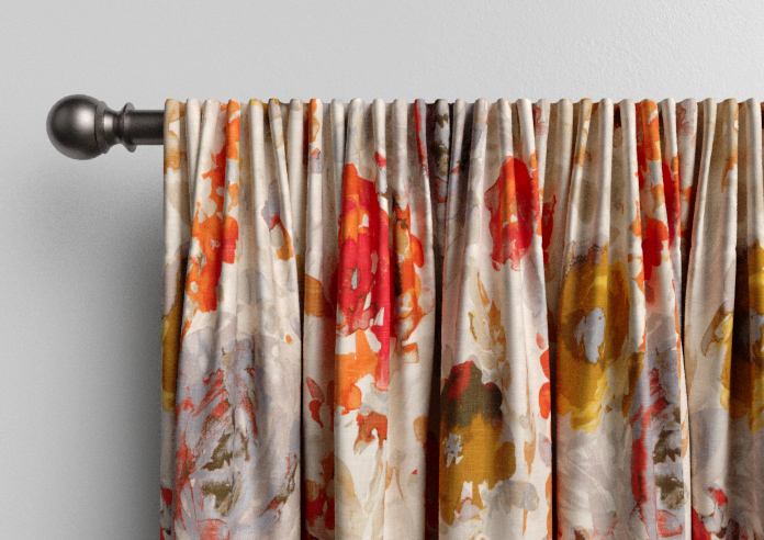 Harper, Burnt Orange - Made to Measure Curtains - Image 9